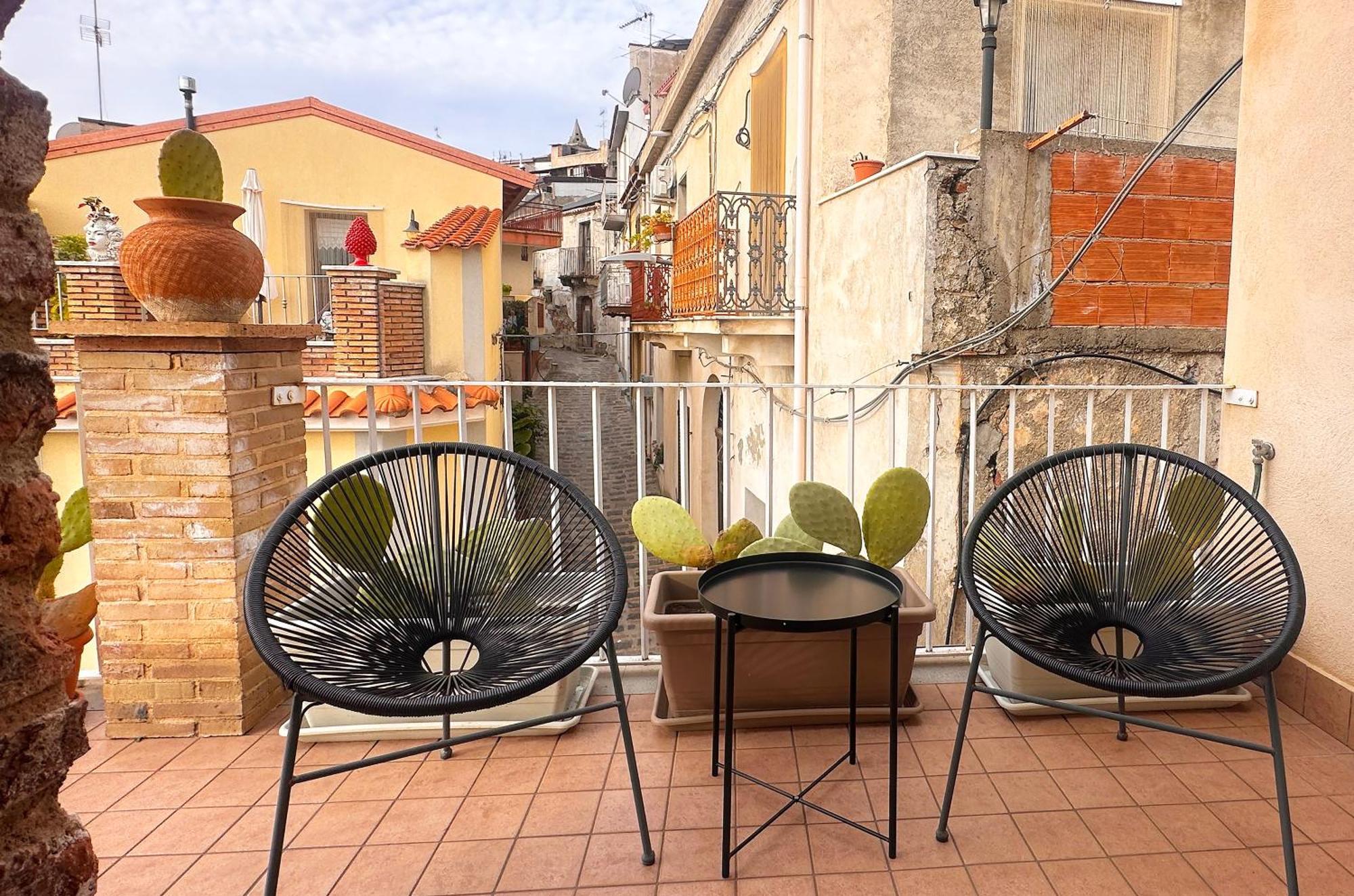 Due Sicilie Maison De Charme Casalvecchio Siculo Bagian luar foto